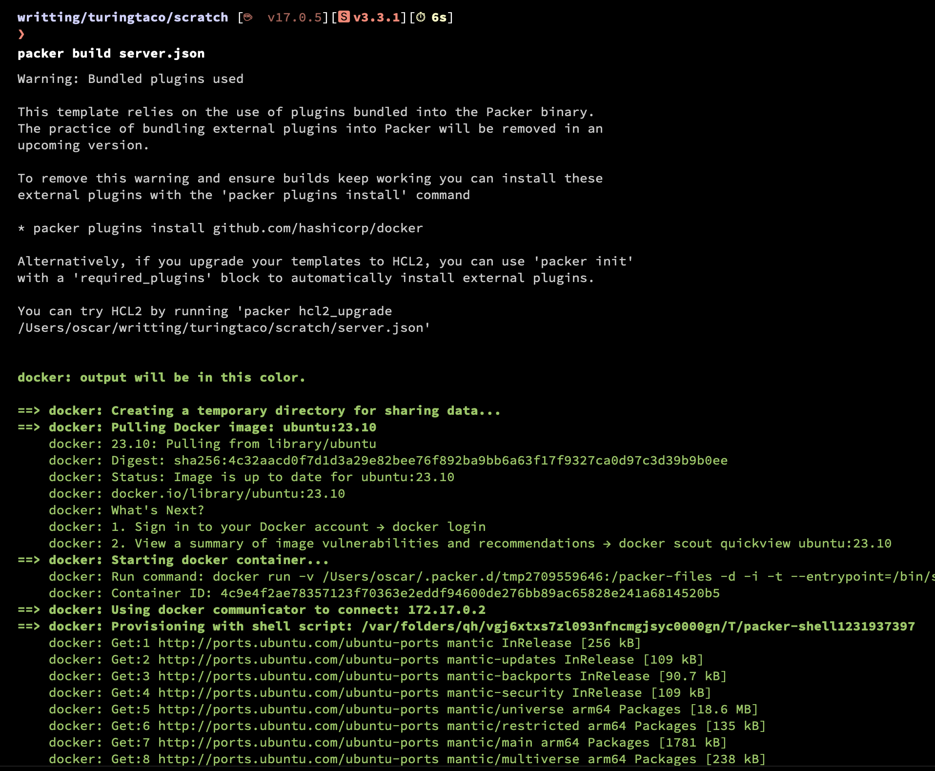 Packer Provisioners A Warning for Udacity Students